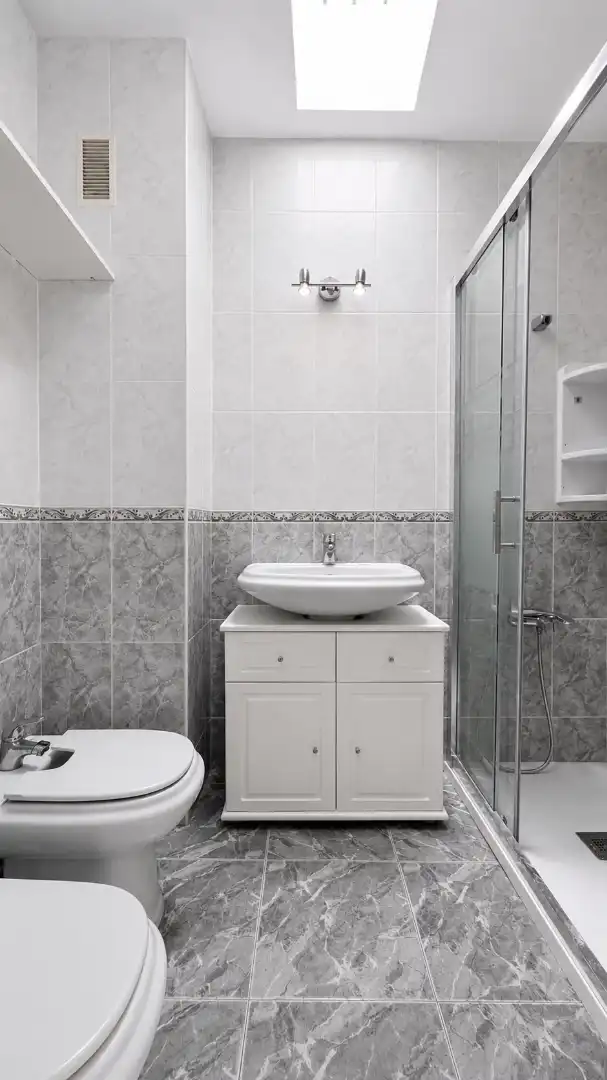 Baño de Ático en venta en Almería con Aire acondicionado, Terraza y Trastero