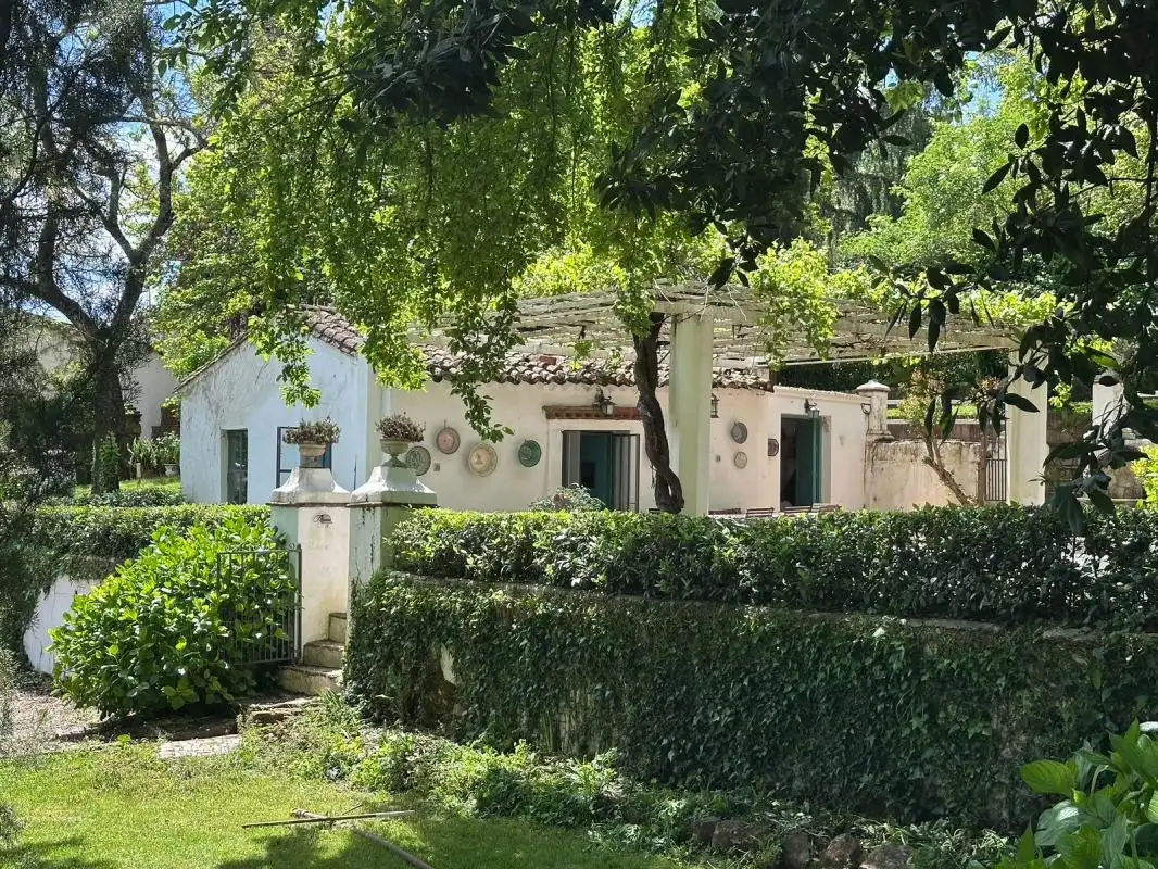 Vista exterior de Casa o chalet en venta en Aracena con Calefacción, Jardín privado y Terraza