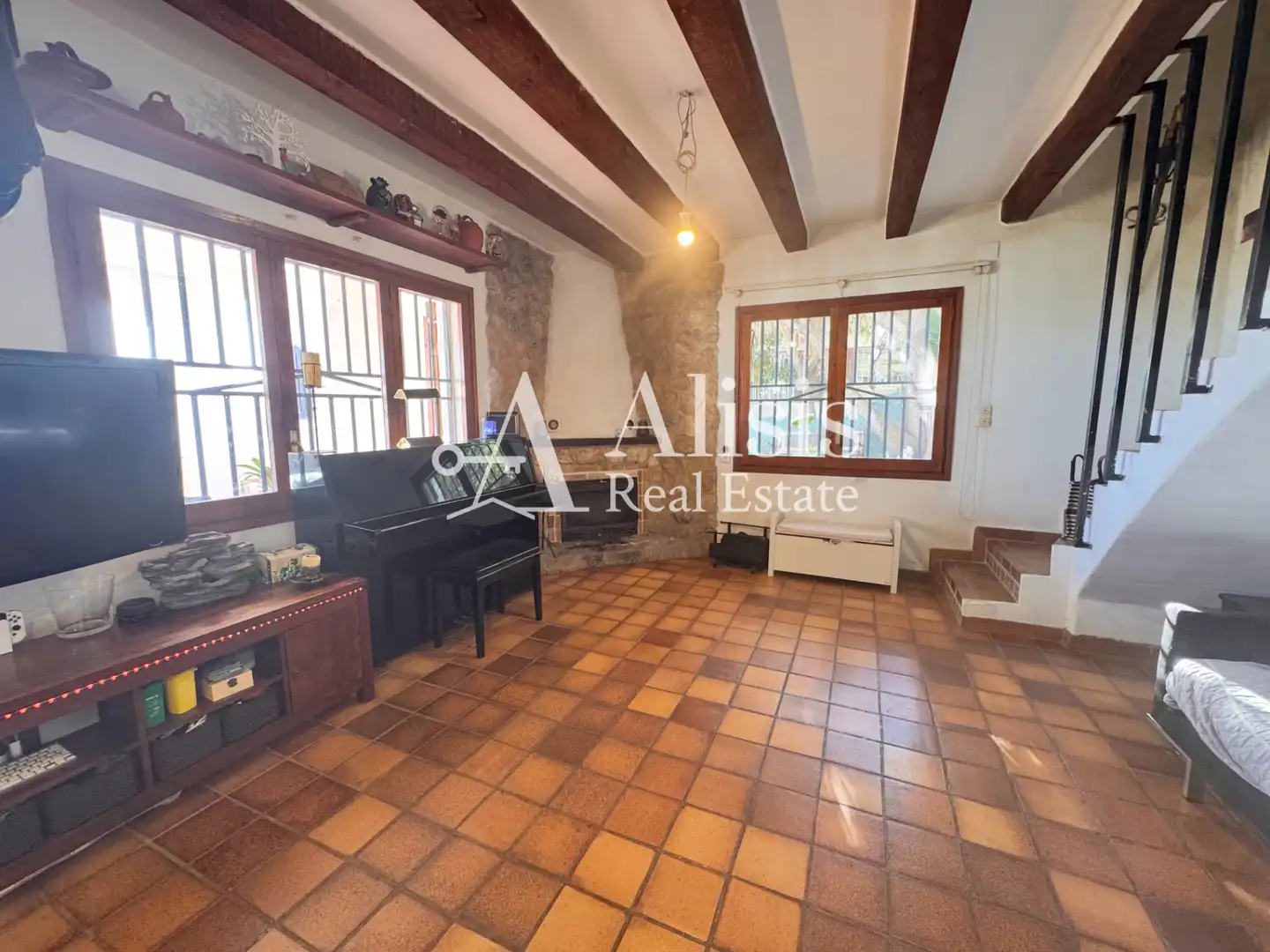 Sala de estar de Casa o chalet en venta en Cunit Residencial