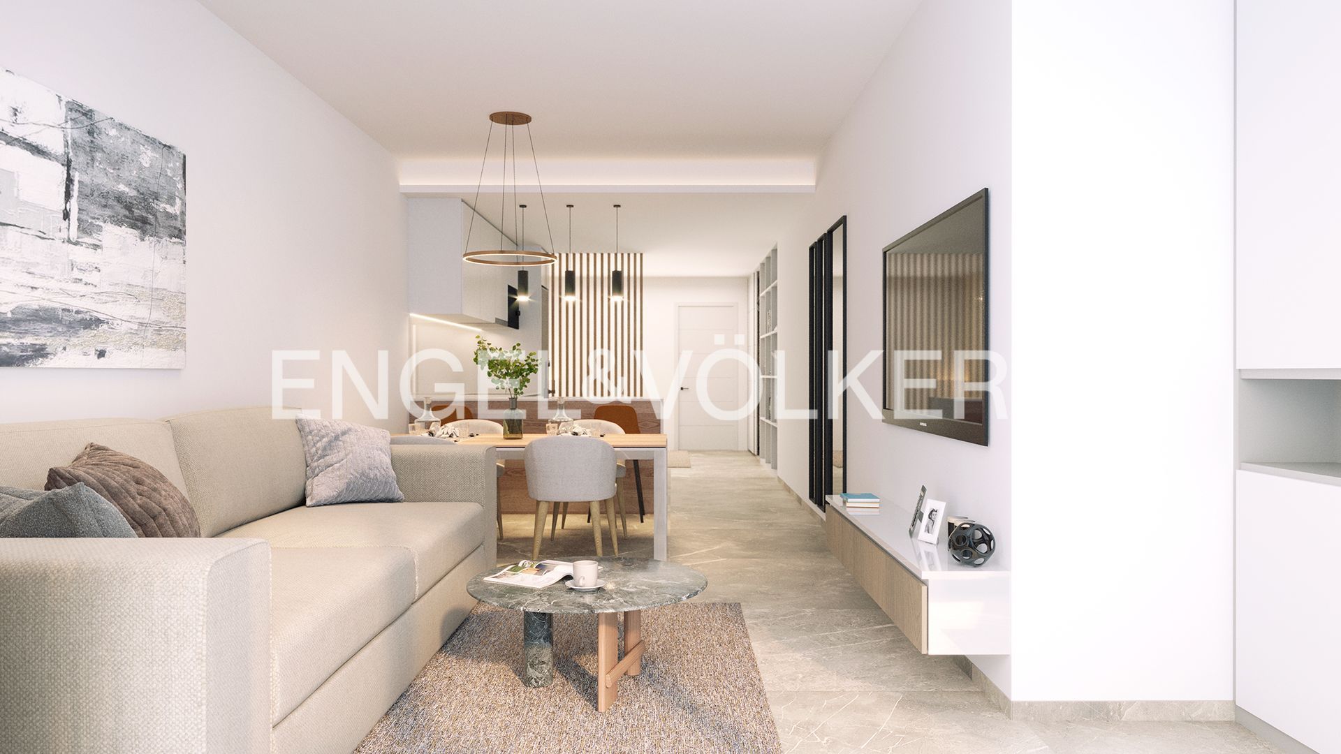 Living room of Apartment for sale in Torrevieja  with Air Conditioner, Heating and Terrace