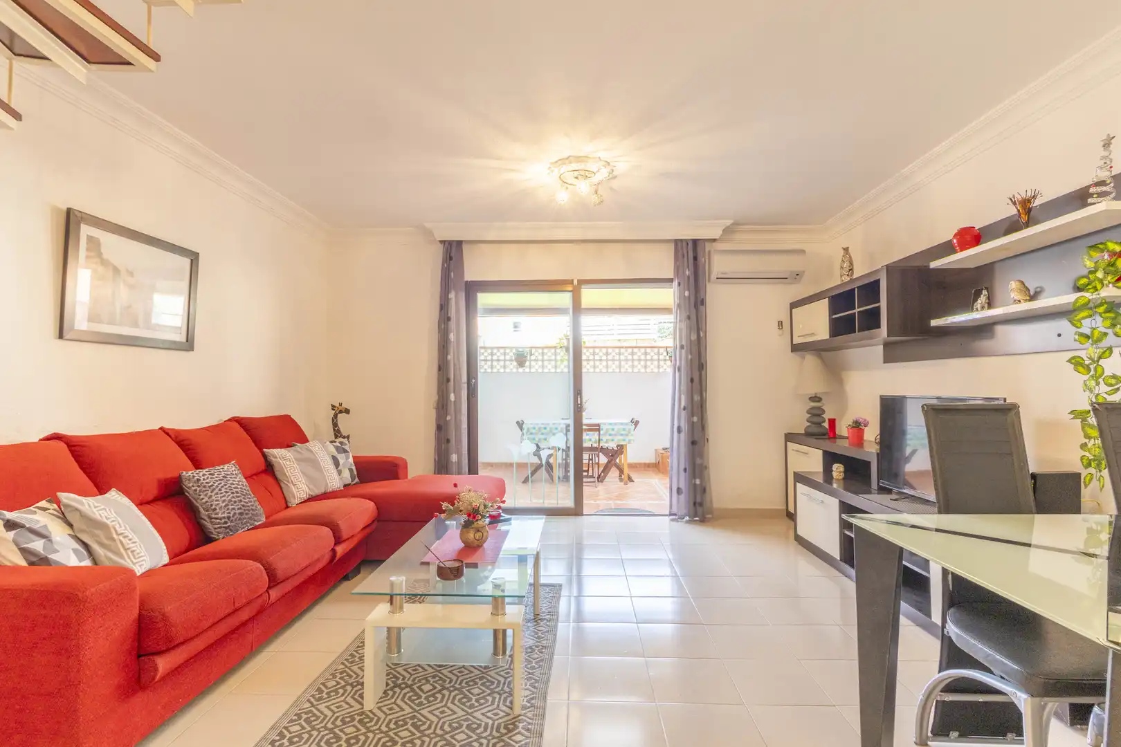 Sala de estar de Casa adosada en venta en Los Abrigos