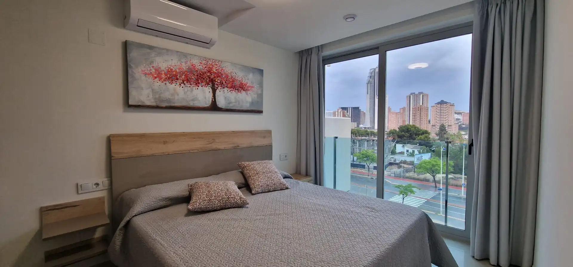 Dormitori de Apartament en venda en Finestrat amb Aire condicionat, Calefacció i Jardí privat