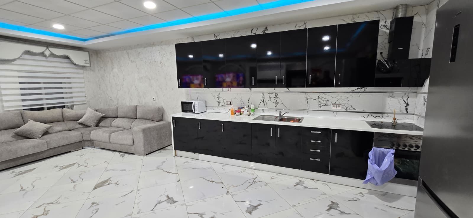 Cuina de Casa o xalet en venda en Puertollano amb Aire condicionat i Moblat