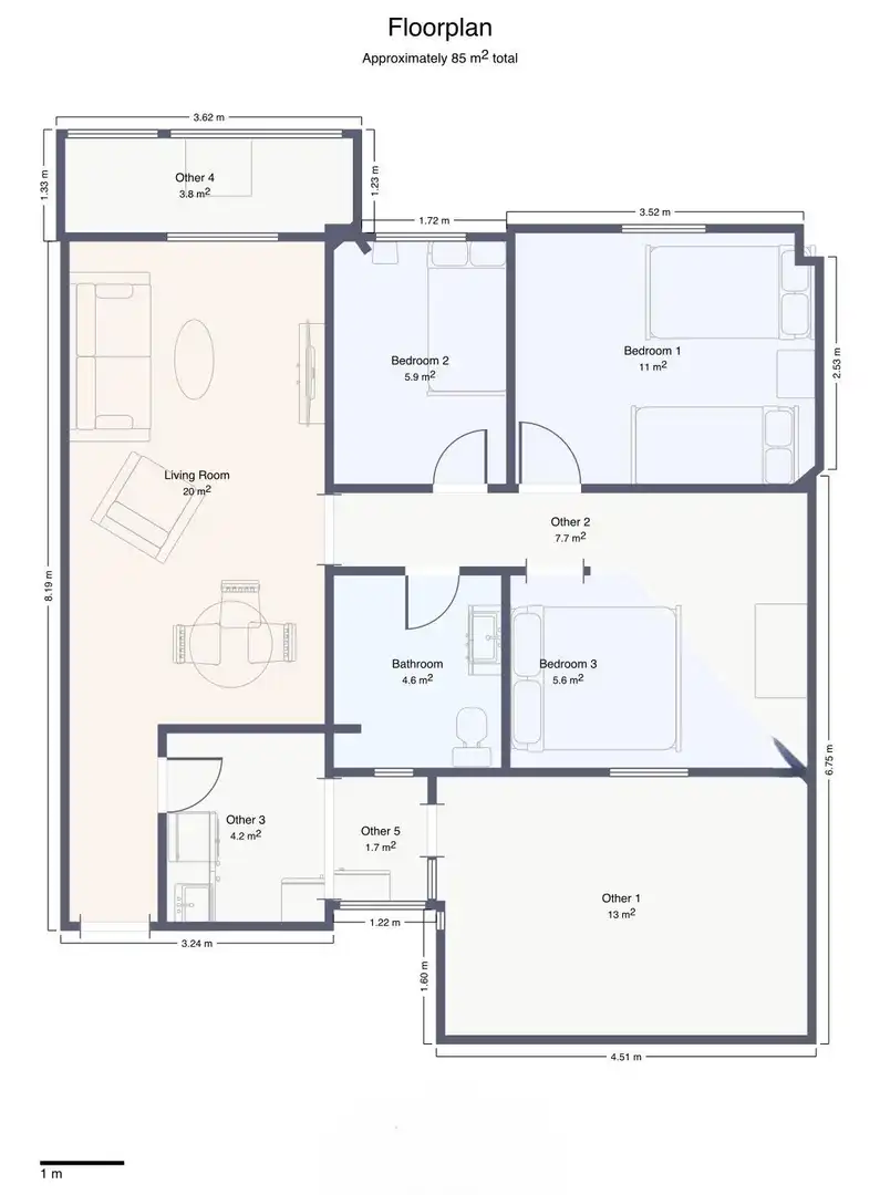 Piso en venta en Málaga con Terraza y Balcón