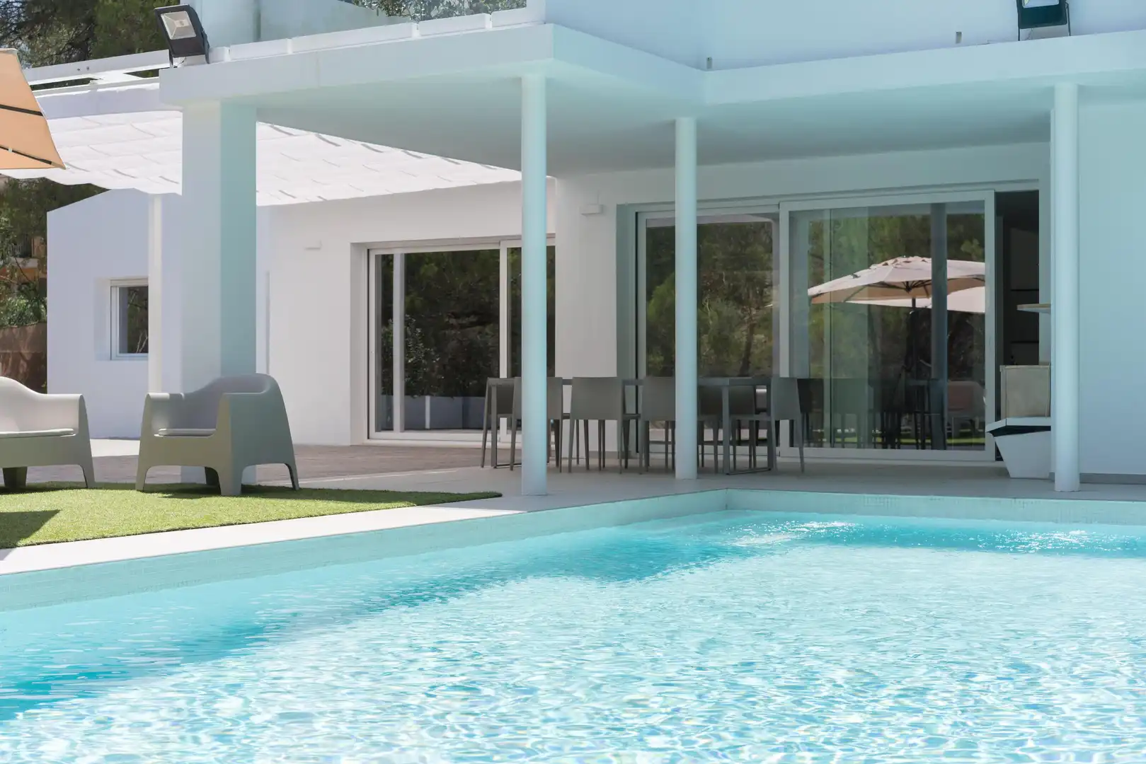 Piscina de Casa o chalet de alquiler en Torres Torres con Aire acondicionado, Calefacción y Jardín privado