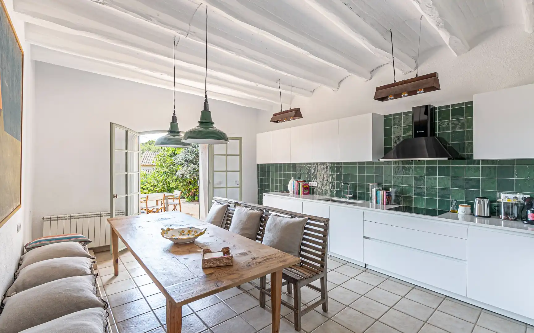 Küche von Country house zum Verkauf in Torrelles de Foix mit Heizung, Privatgarten und Terrasse
