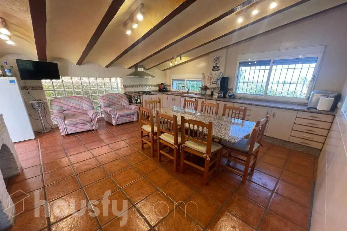 Comedor de Casa o chalet de alquiler en Mogente / Moixent con Trastero y Amueblado