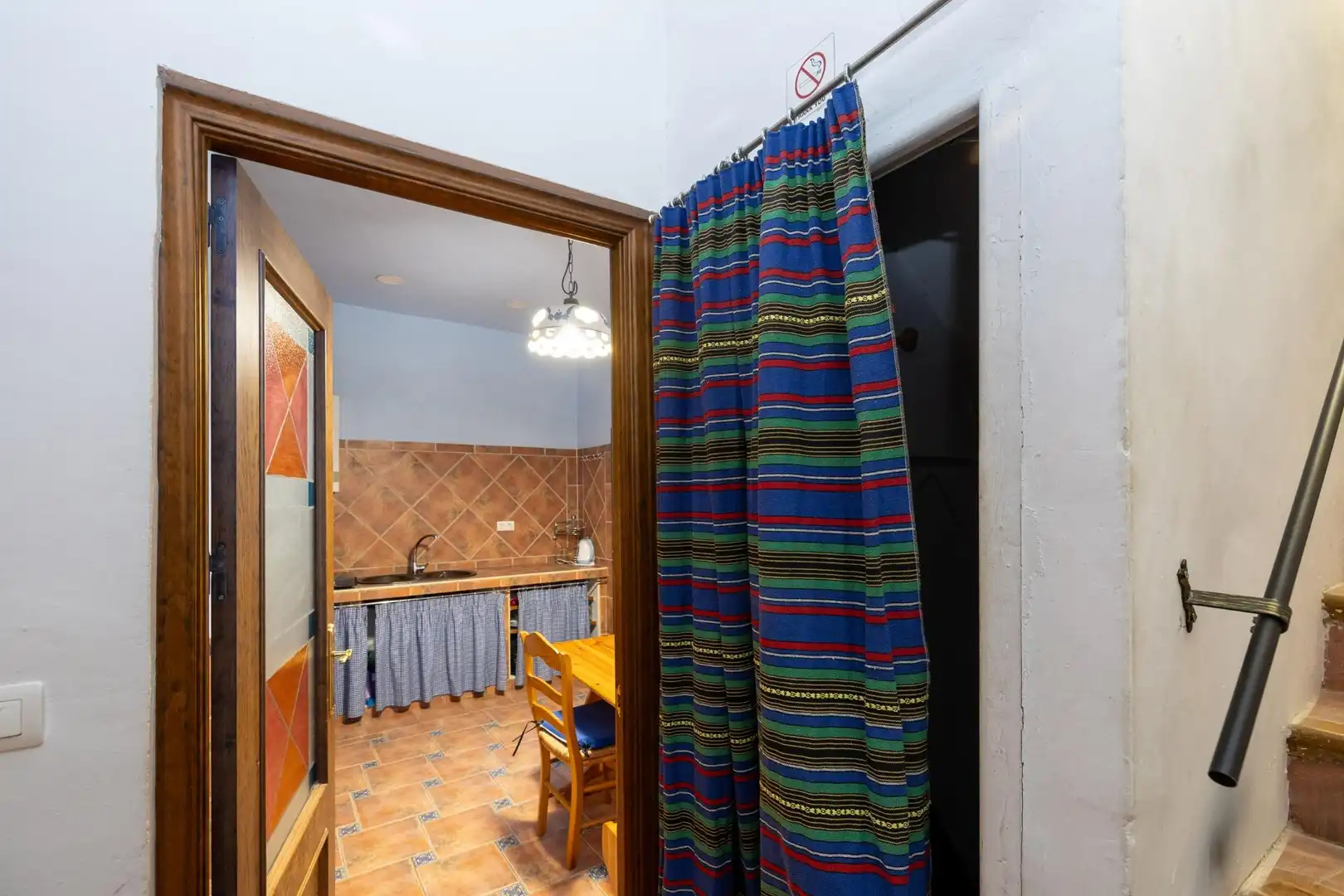 Cuina de Casa o xalet en venda en Granada amb Aire condicionat, Terrassa i Moblat