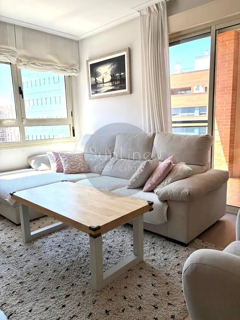 Sala de estar de Piso en venta en Valencia con Aire acondicionado, Terraza y Trastero