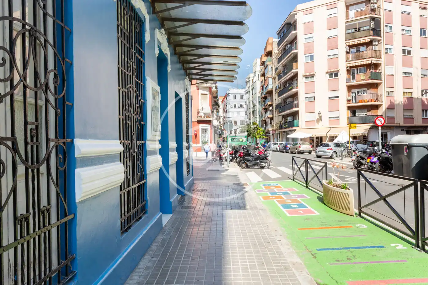 Exterior view of Flat for sale in Valencia  with Air Conditioner, Heating and Private garden