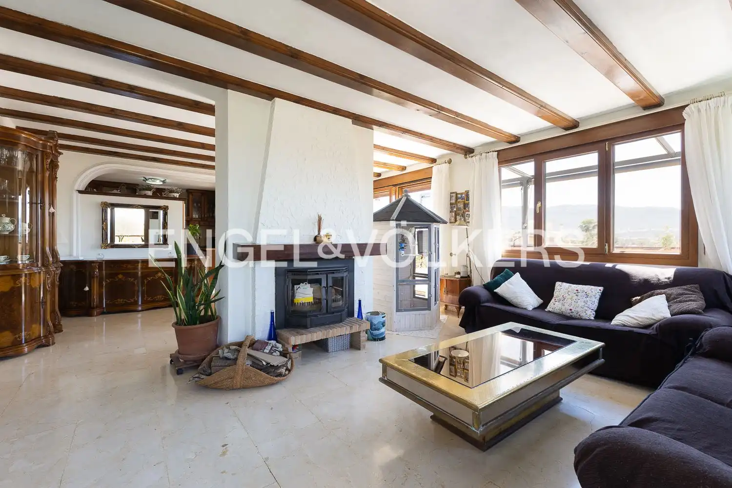 Sala de estar de Ático en venta en Dénia con Aire acondicionado, Calefacción y Jardín privado