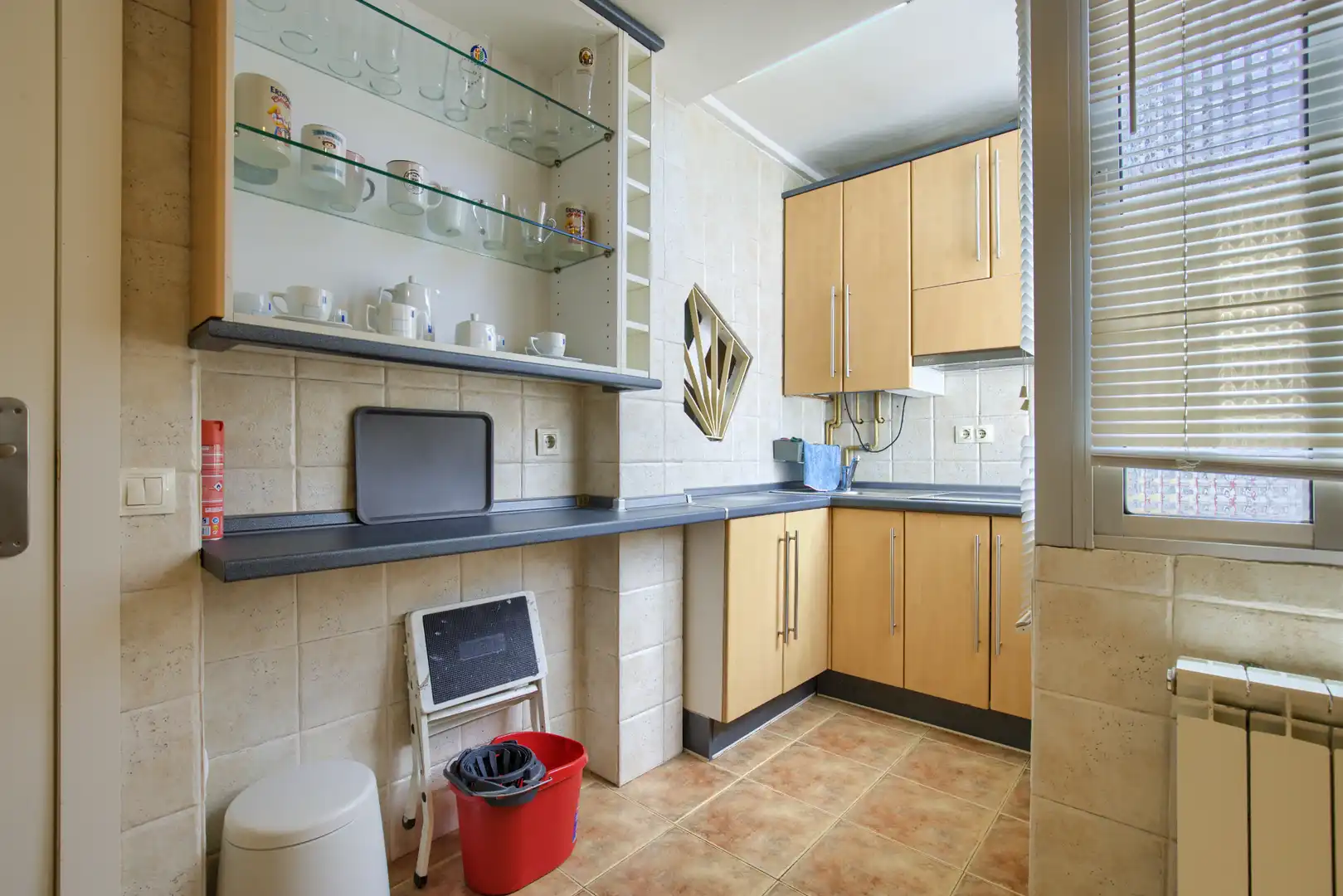 Kitchen of Flat for sale in Getafe  with Air Conditioner, Heating and Furnished