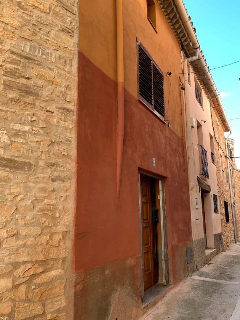 Exterior view of Single-family semi-detached for sale in Barberà de la Conca  with Heating, Private garden and Terrace