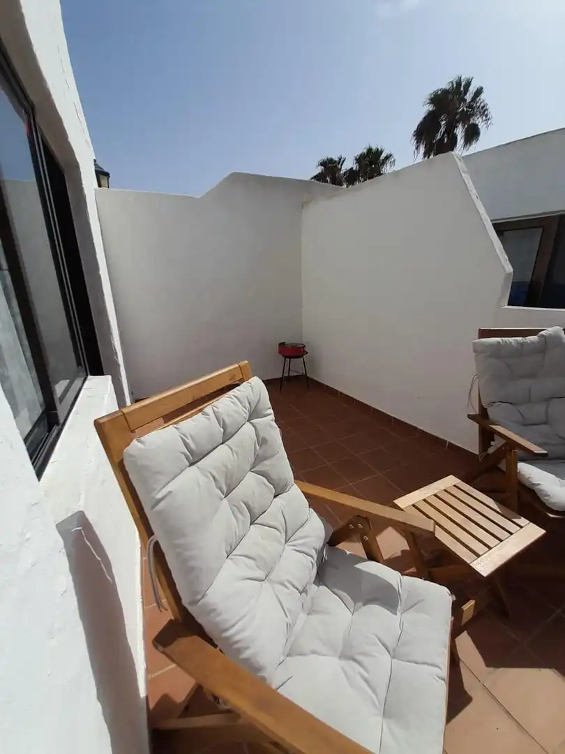 Terrassa de Apartament en venda en La Oliva amb Piscina comunitària