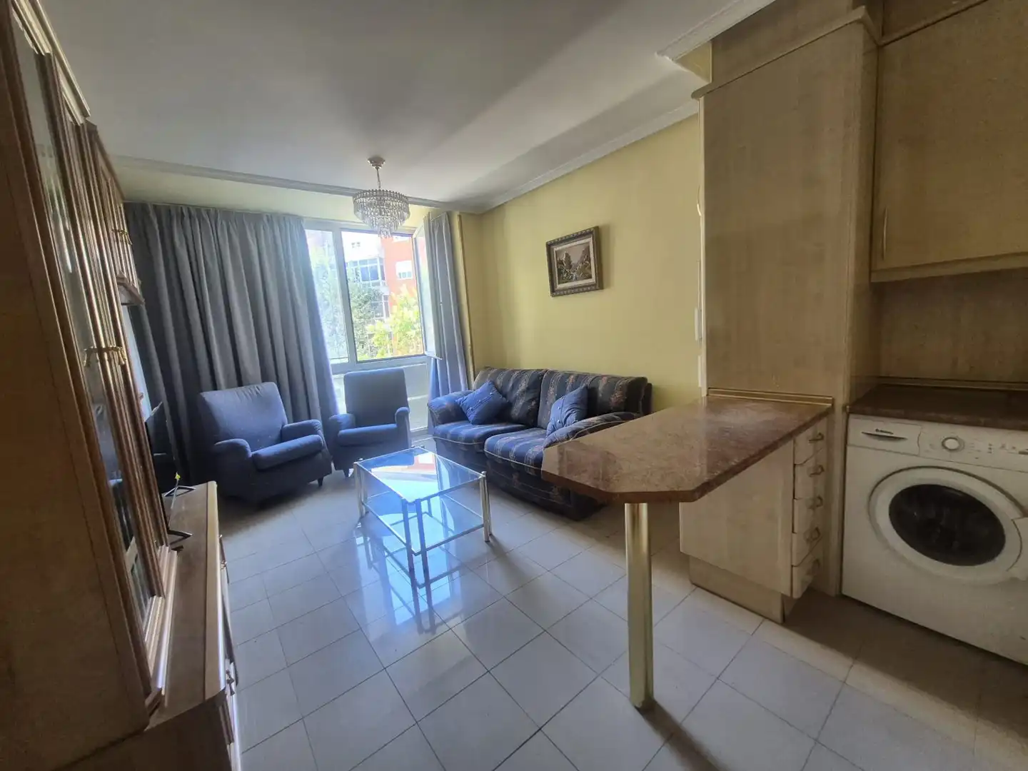 Living room of Flat for rent in Ávila  with Heating and Furnished