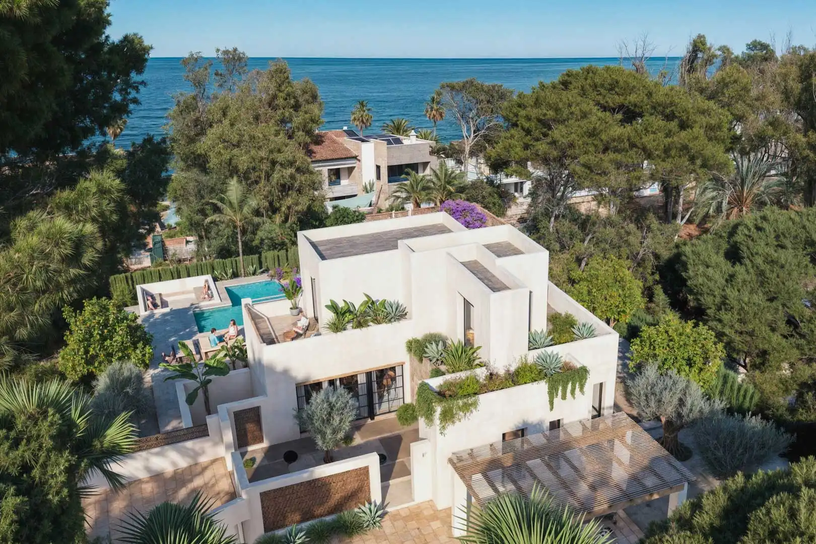 Außenansicht von Haus oder Chalet zum Verkauf in Dénia mit Heizung, Terrasse und Schwimmbad