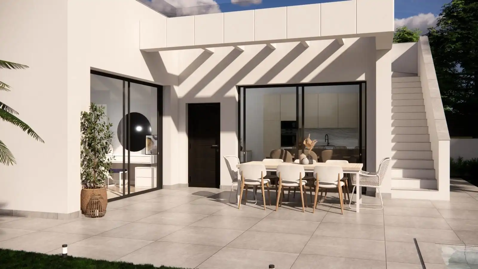 Terrassa de Casa o xalet en venda en Rojales