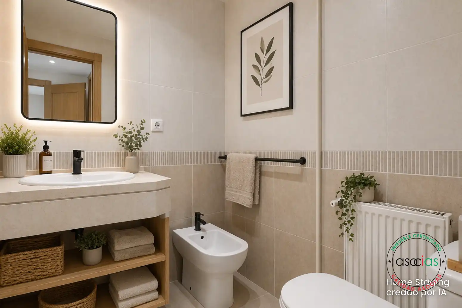 Baño de Piso en venta en Gijón  con Calefacción, Terraza y Trastero