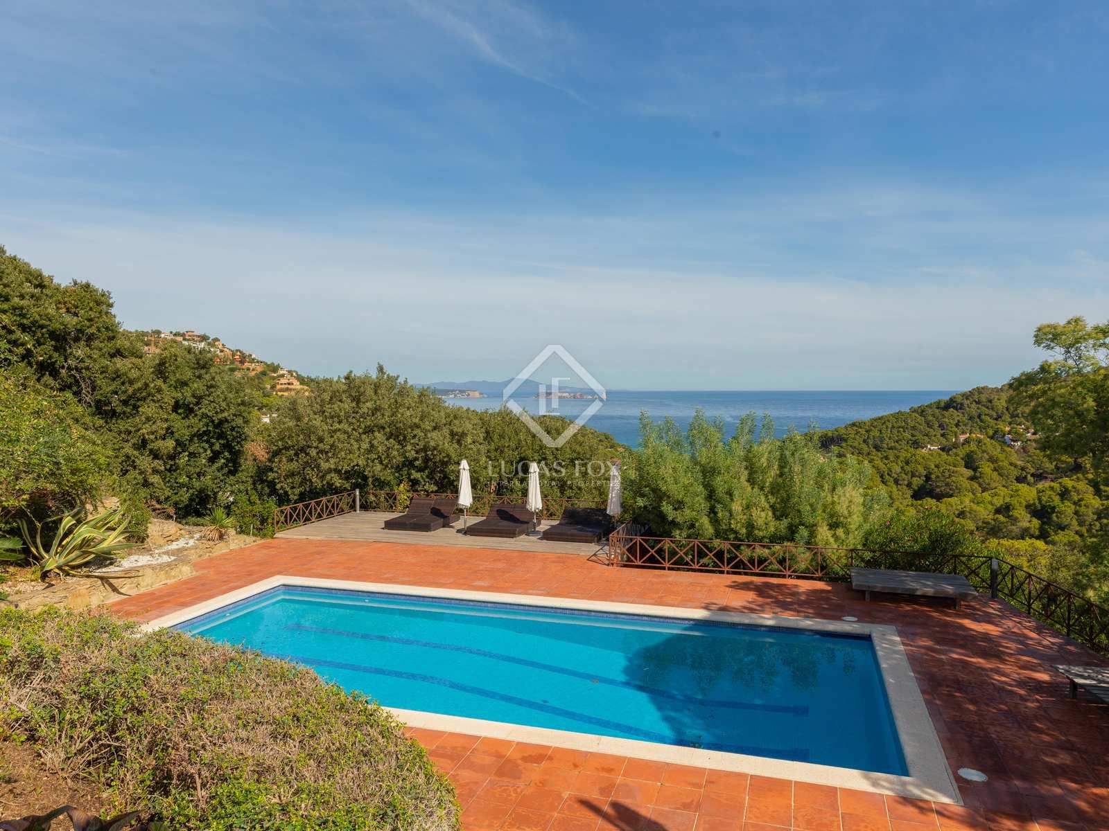 Piscina de Casa o xalet en venda en Begur amb Aire condicionat, Calefacció i Jardí privat