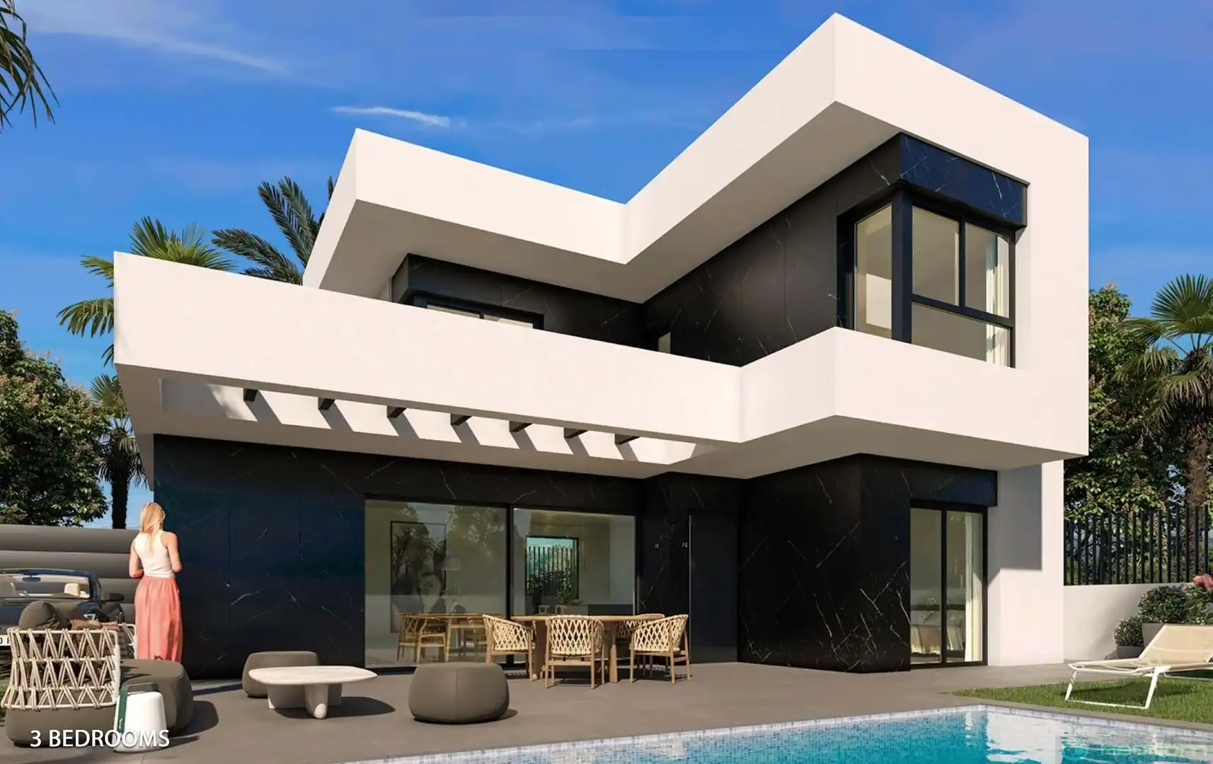 Vista exterior de Casa o chalet en venta en Rojales con Terraza