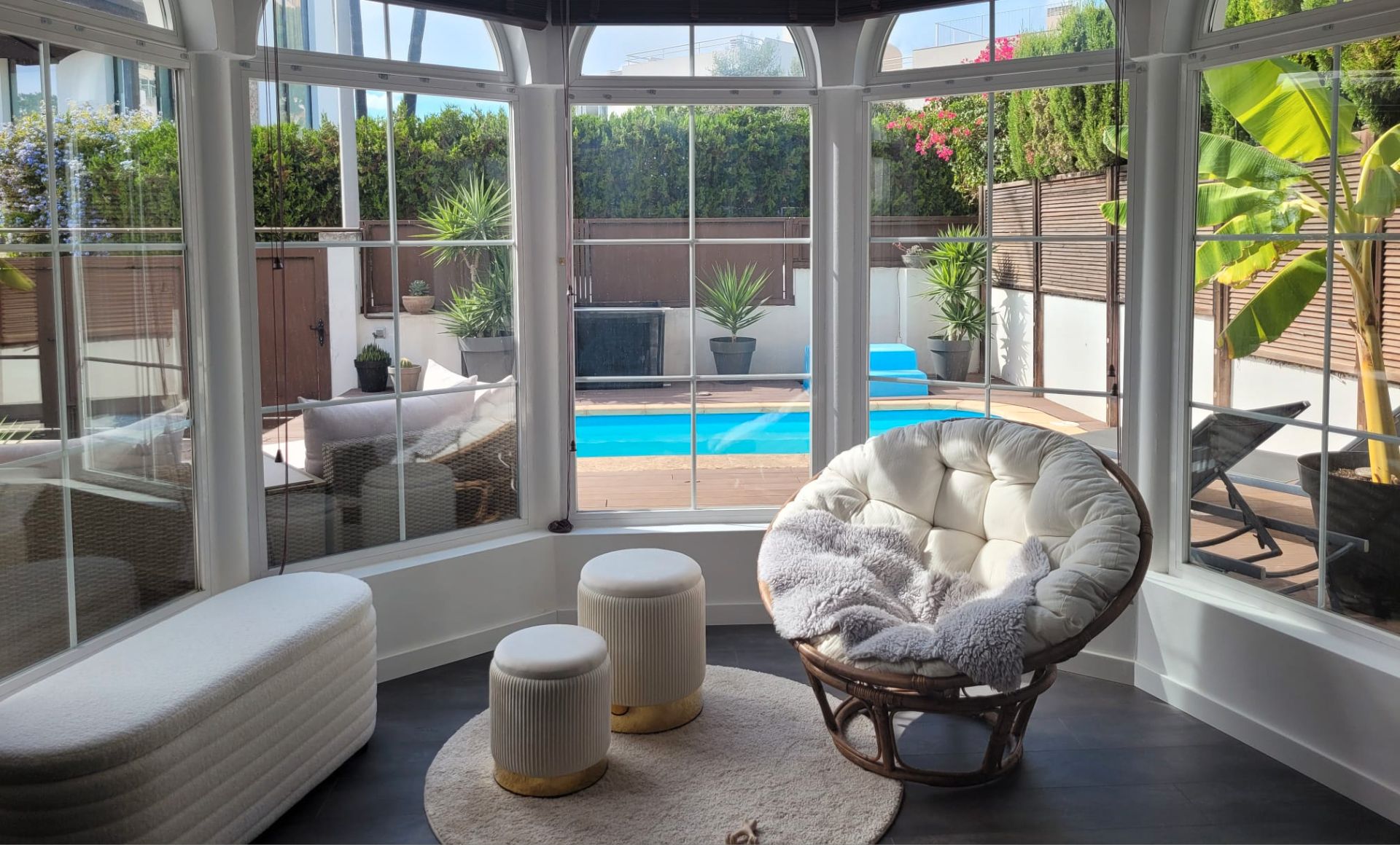 Living room of Single-family semi-detached for sale in  Palma de Mallorca  with Air Conditioner, Heating and Private garden