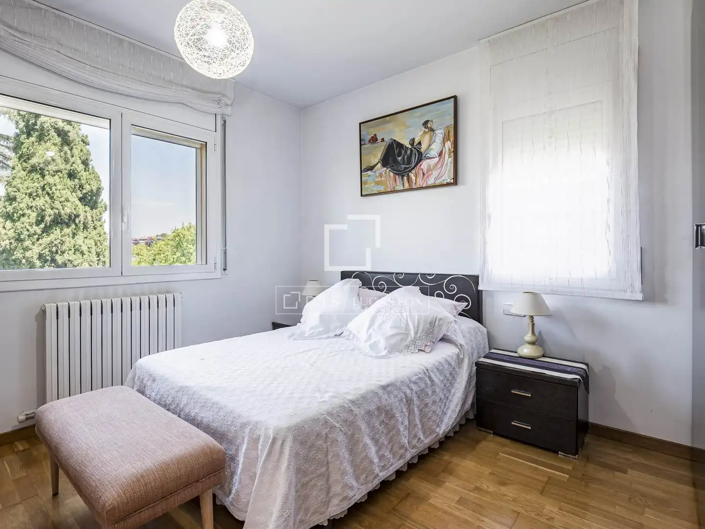 Dormitori de Casa o xalet en venda en Sant Cugat del Vallès amb Aire condicionat, Calefacció i Jardí privat