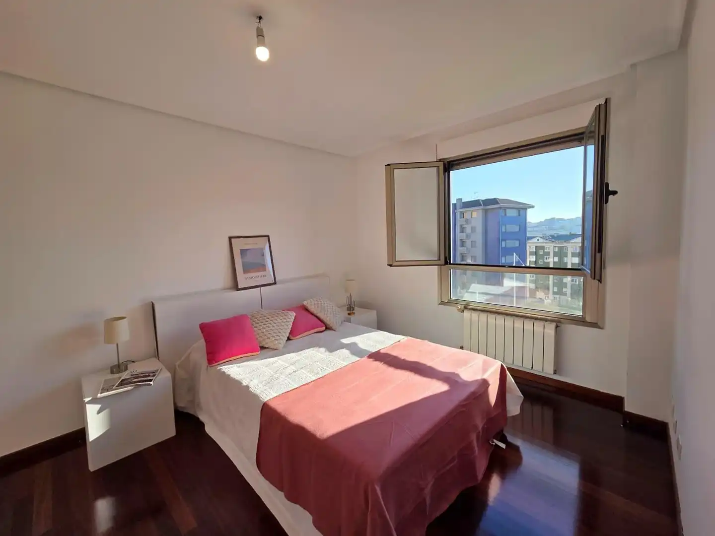 Schlafzimmer von Wohnung zum Verkauf in Santander mit Heizung, Privatgarten und Parkett