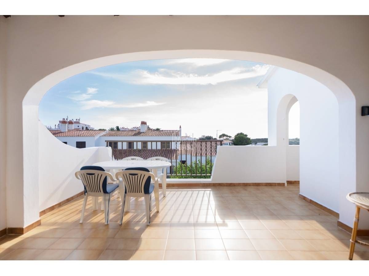 Terraza de Apartamento en venta en Alaior con Jardín privado, Terraza y Piscina