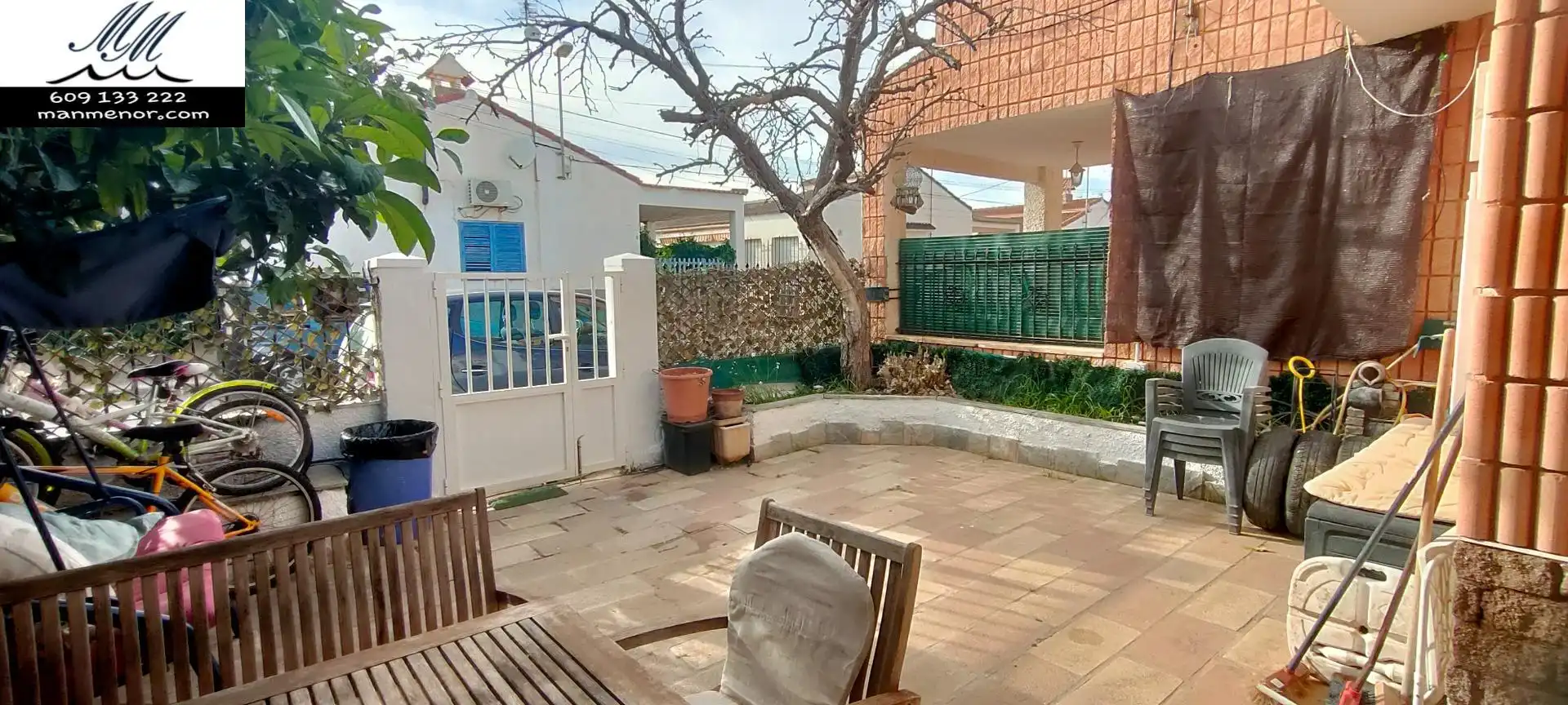 Jardín de Casa adosada en venta en Cartagena con Aire acondicionado, Jardín privado y Trastero