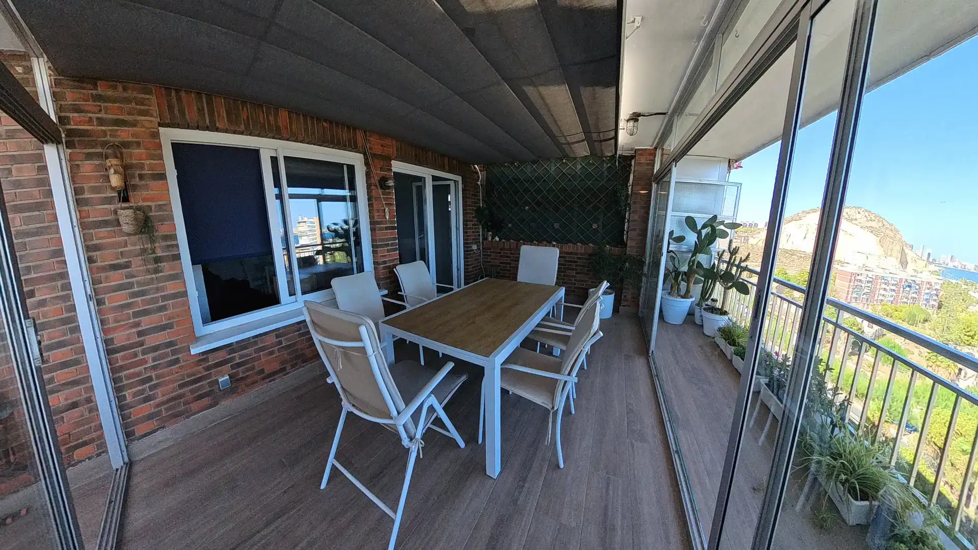 Terraza de Ático en venta en Alicante / Alacant con Aire acondicionado, Terraza y Horno