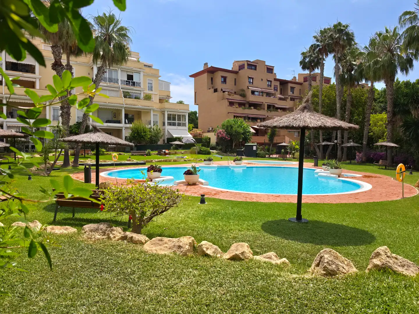 Swimming pool of Flat for sale in Alicante / Alacant  with Private garden, Terrace and Swimming Pool