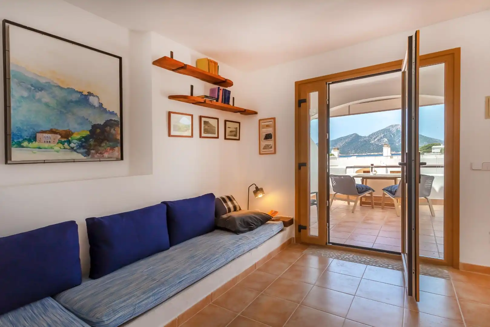 Sala d'estar de Apartament en venda en Andratx amb Terrassa