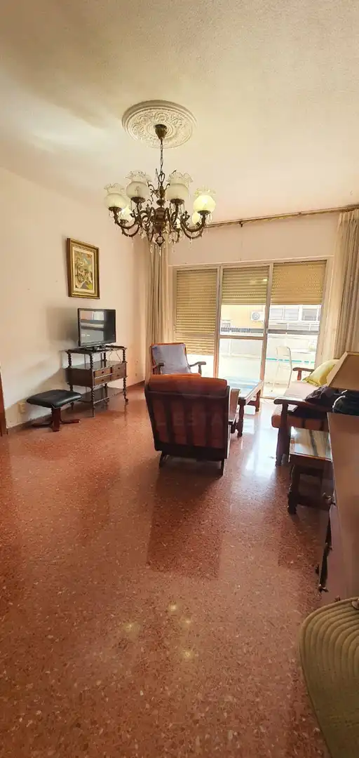 Sala de estar de Piso en venta en Almería con Aire acondicionado, Calefacción y Terraza