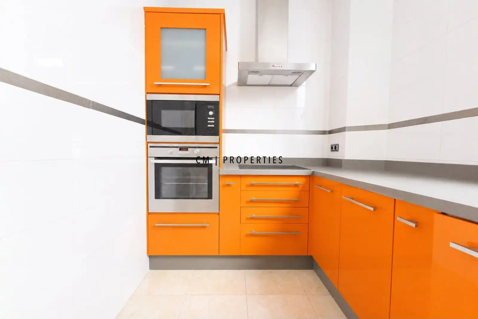 Cocina de Piso de alquiler en Valencia con Aire acondicionado, Calefacción y Parquet