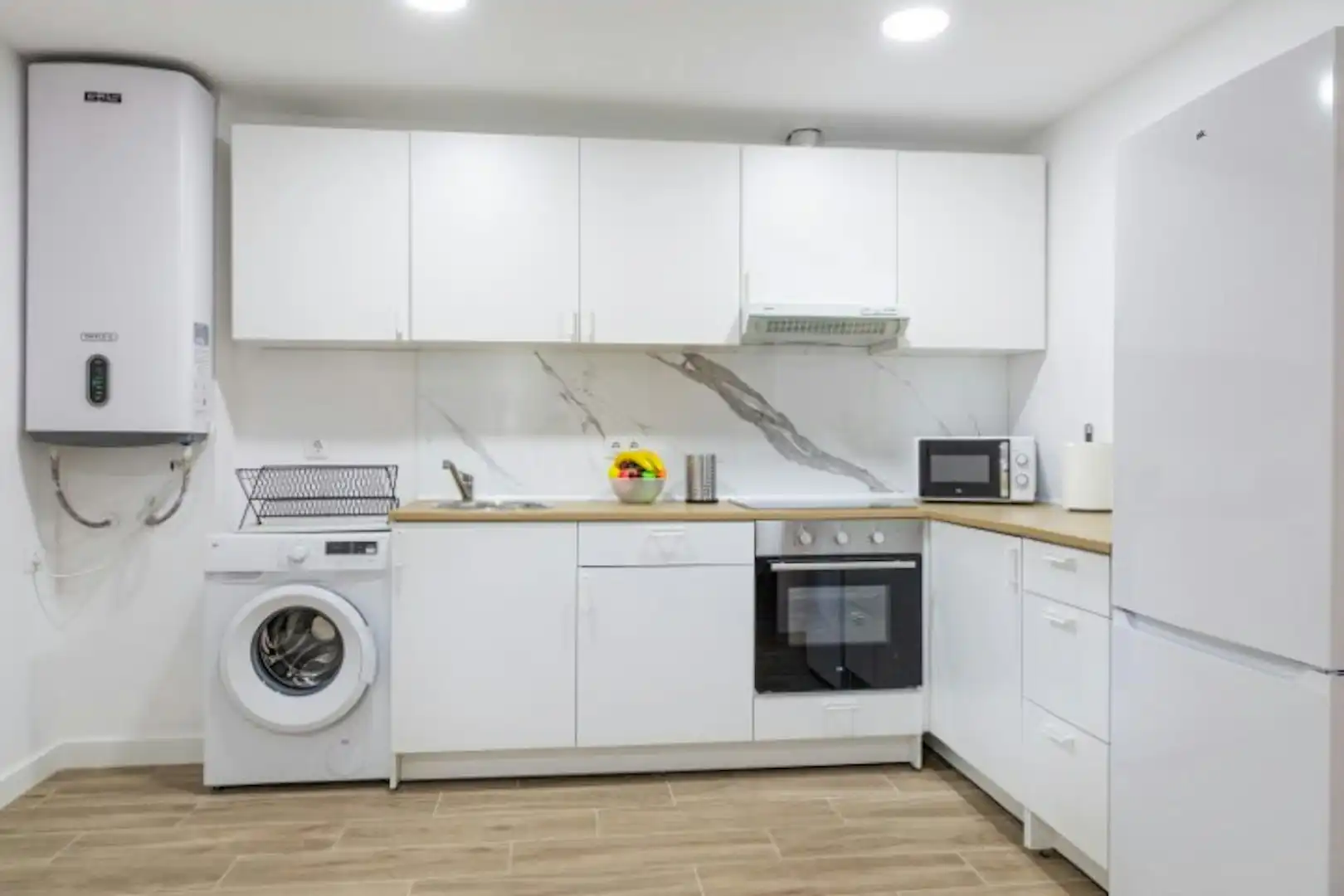 Cocina de Piso para compartir en Leganés con Calefacción, Amueblado y Lavadora