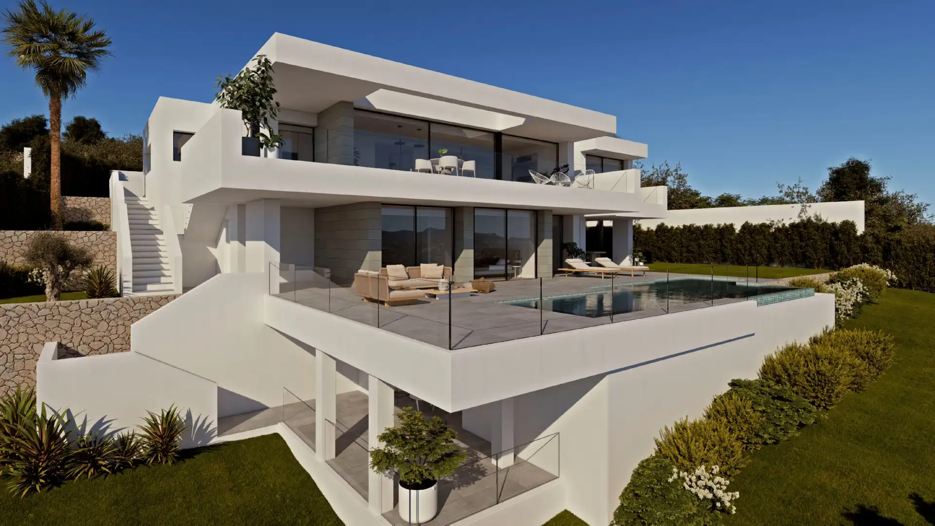 Villa mit Pool zum Verkauf in Cumbre del Sol, imagen 12