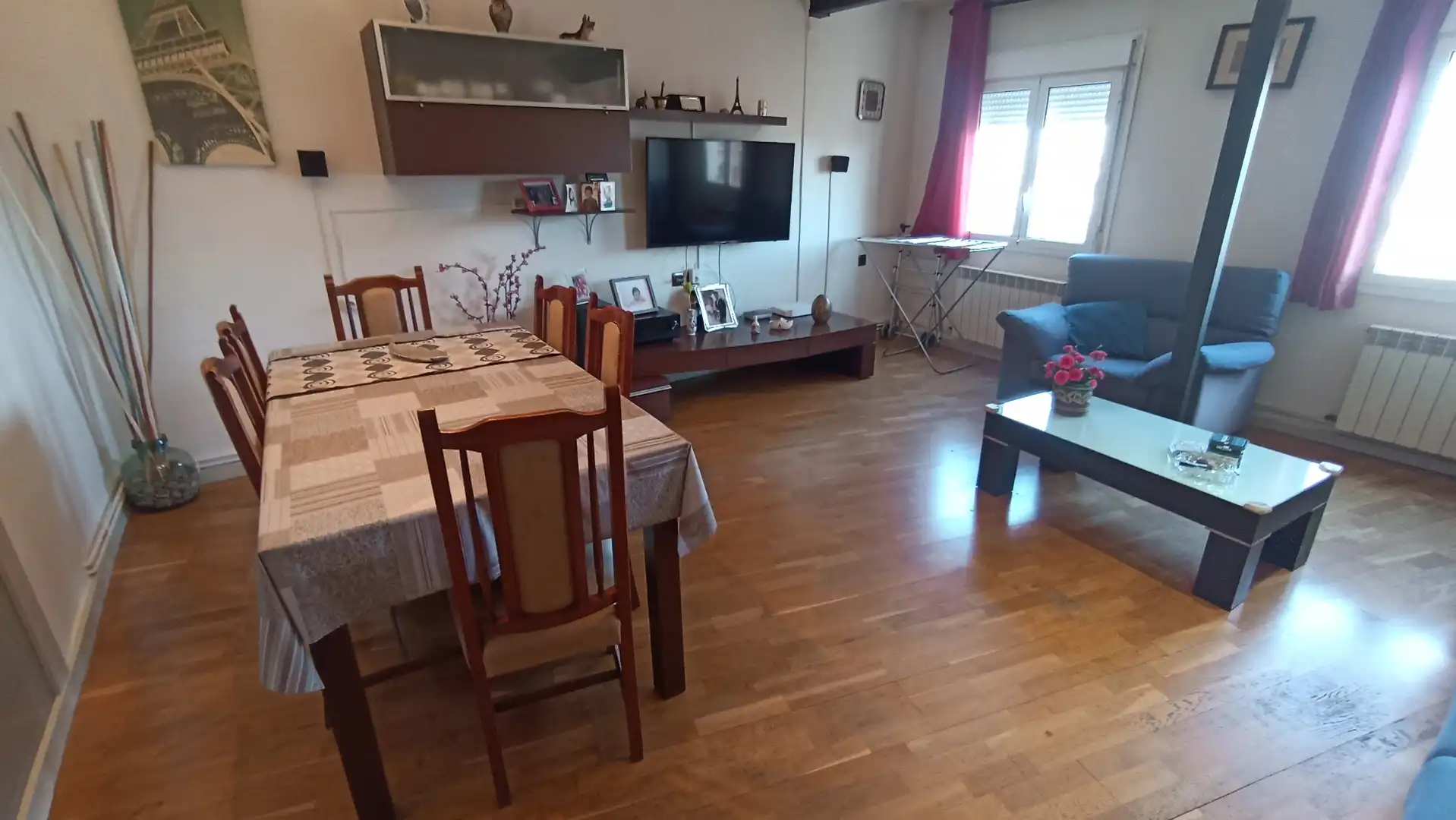 Sala de estar de Piso en venta en Lleida con Aire acondicionado, Calefacción y Parquet