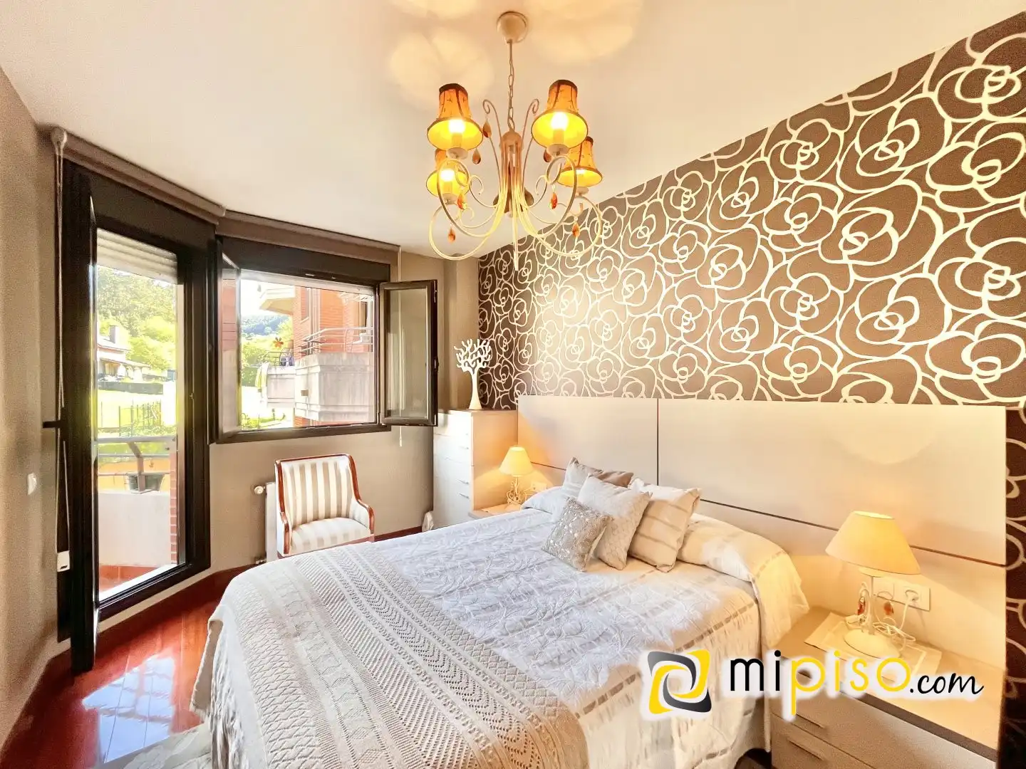 Bedroom of Flat for sale in Limpias  with Heating, Terrace and Furnished
