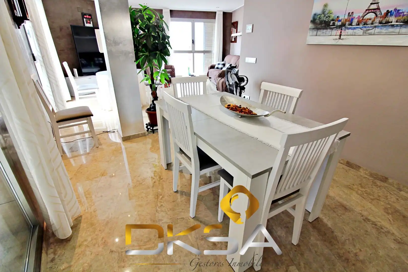 Comedor de Ático en venta en Almazora / Almassora con Aire acondicionado, Calefacción y Terraza
