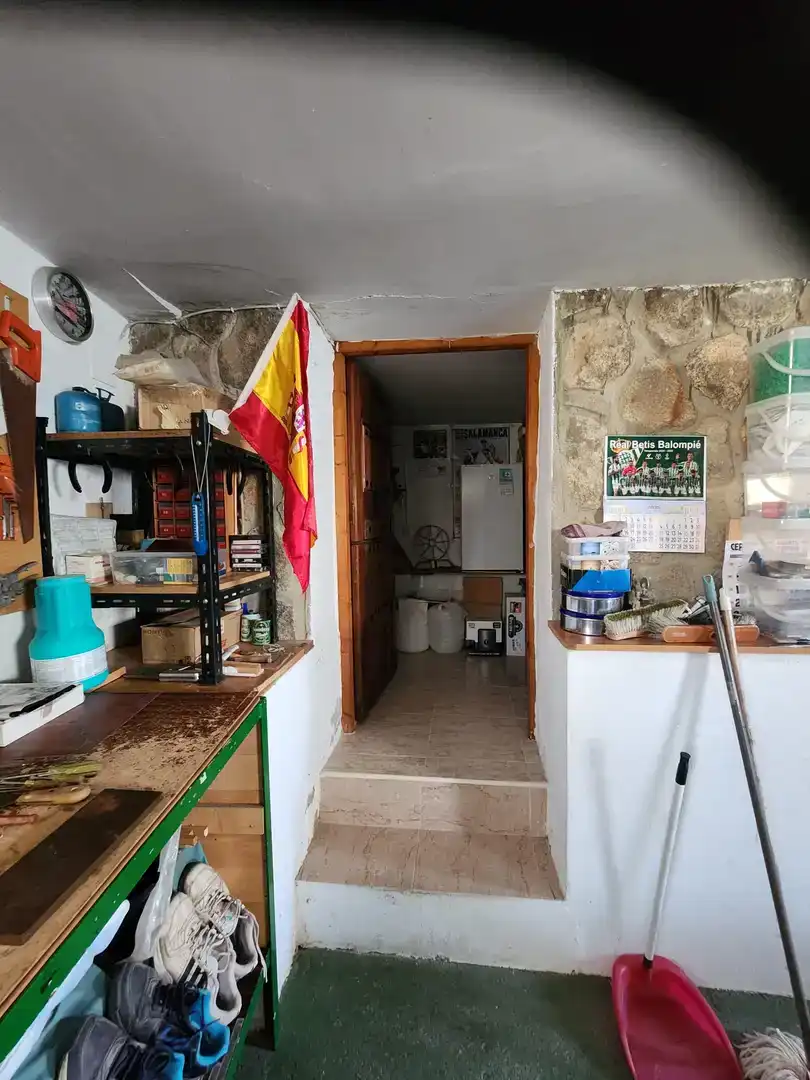 Cocina de Piso en venta en Alfaraz de Sayago con Jardín privado, Piscina y Amueblado