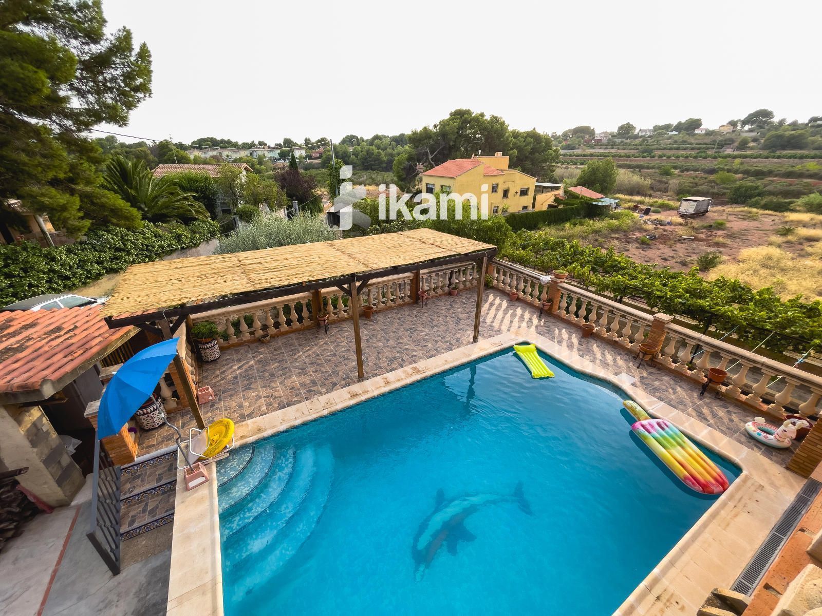 Piscina de Casa o chalet en venta en Náquera con Calefacción, Terraza y Piscina