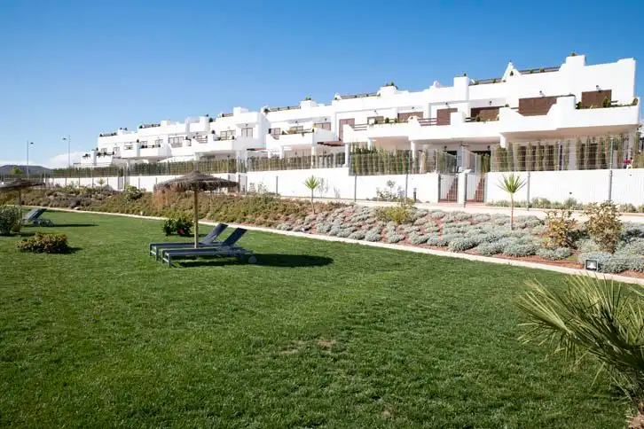 Garden of Apartments for sale in Pulpí  with Air Conditioner, Terrace and Storage room