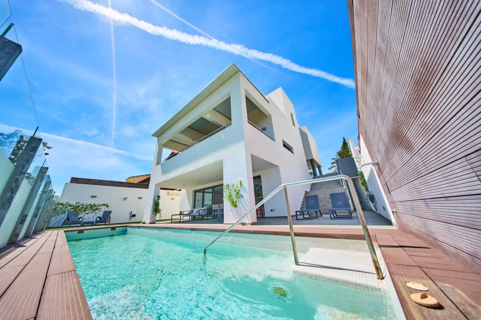 Swimming pool of Houses for sale in Motril  with Air Conditioner, Private garden and Terrace