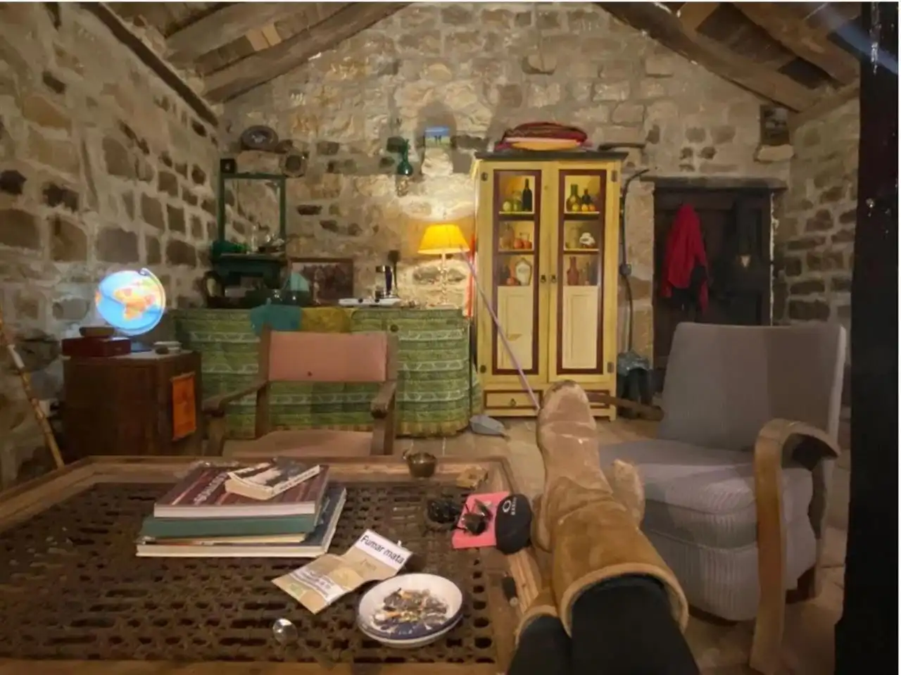 Living room of Houses for sale in Luena , Cantabria