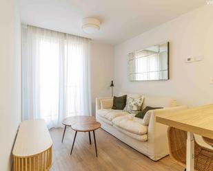 Living room of Flat to rent in  Madrid Capital  with Air Conditioner, Heating and Terrace