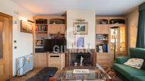 Living room of Single-family semi-detached for sale in  Madrid Capital  with Heating, Private garden and Parquet flooring