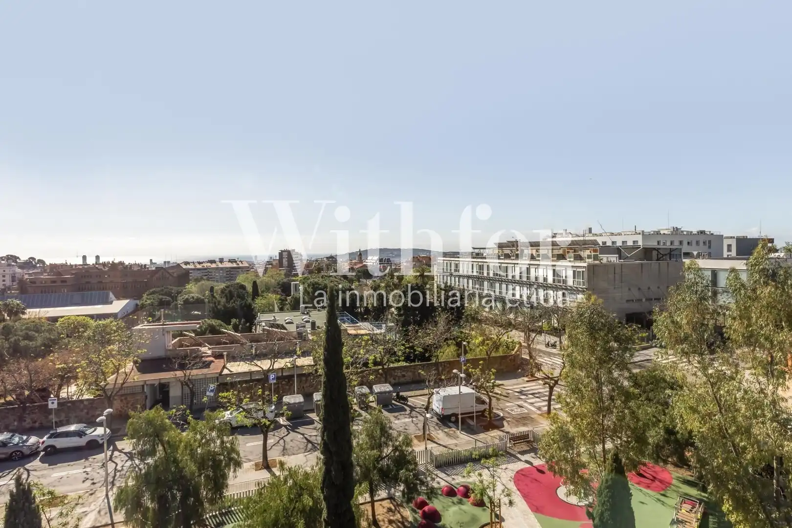 Exterior view of Attic for sale in Barcelona  with Air Conditioner, Heating and Terrace