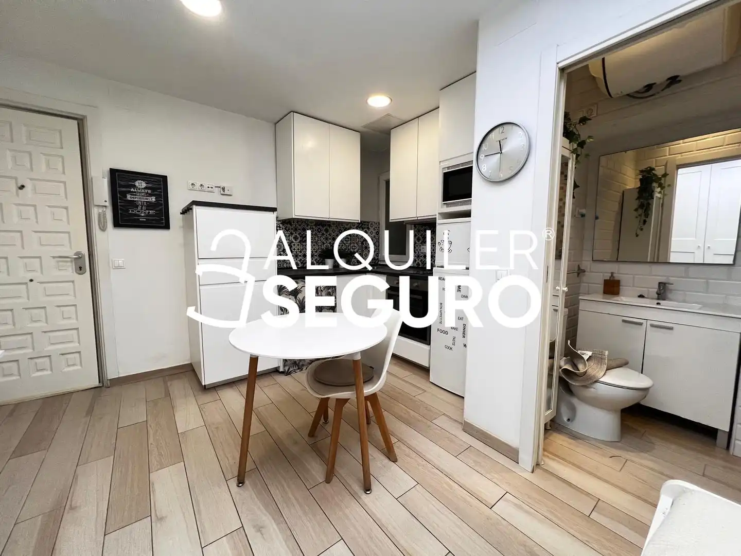 Küche von Wohnung zur Miete in Barrio de Salamanca