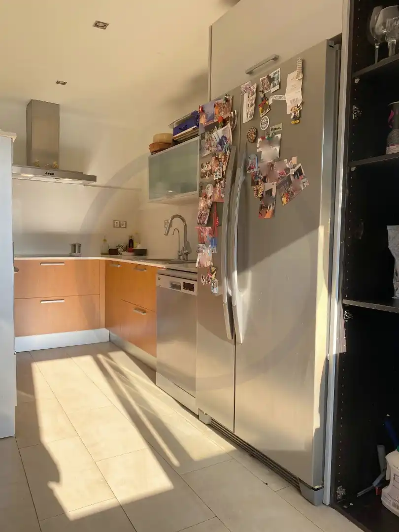 Küche von Wohnung zum Verkauf in Matadepera mit Heizung, Parkett und Terrasse