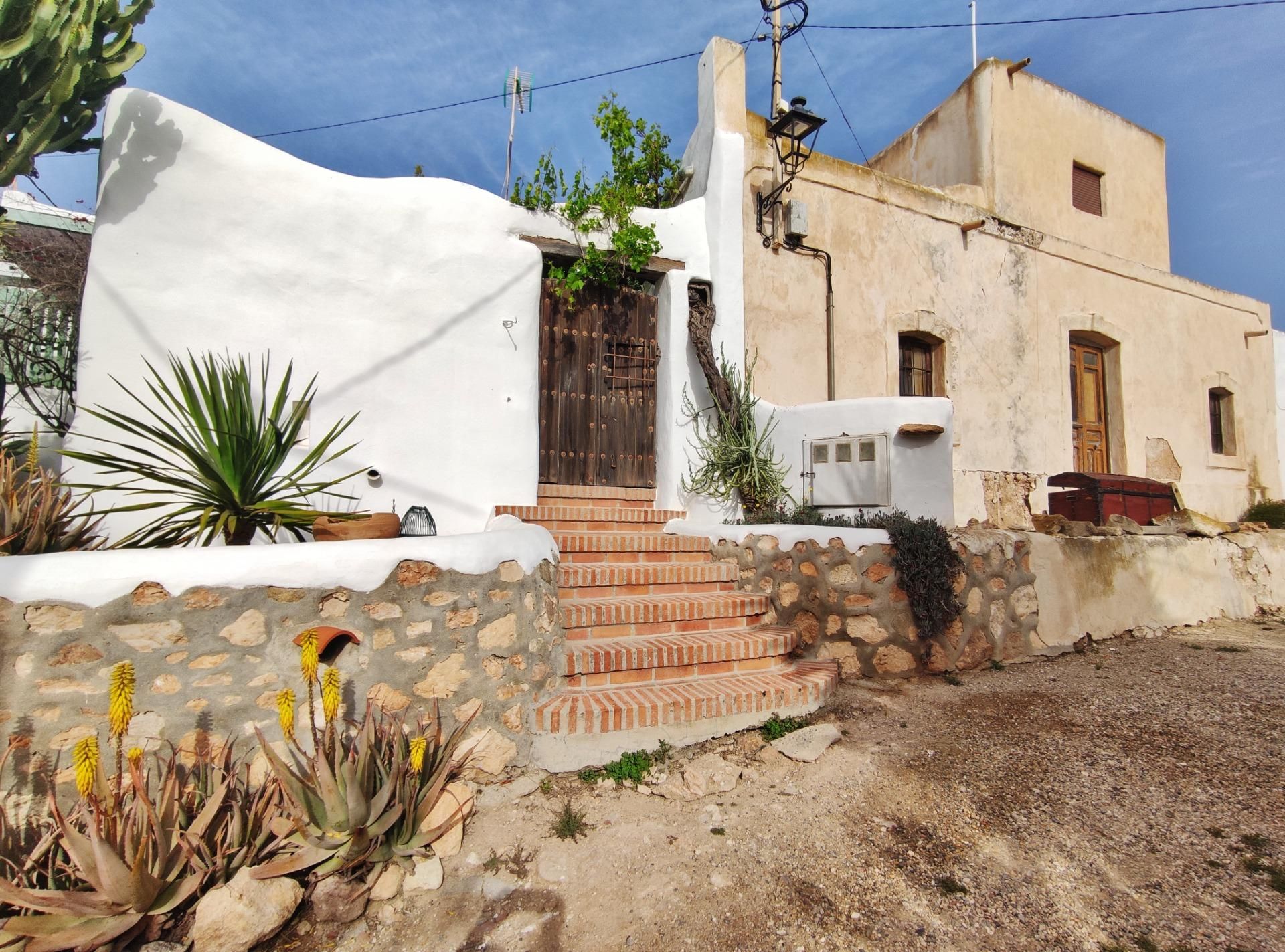 Exterior view of Country house for sale in Níjar  with Storage room